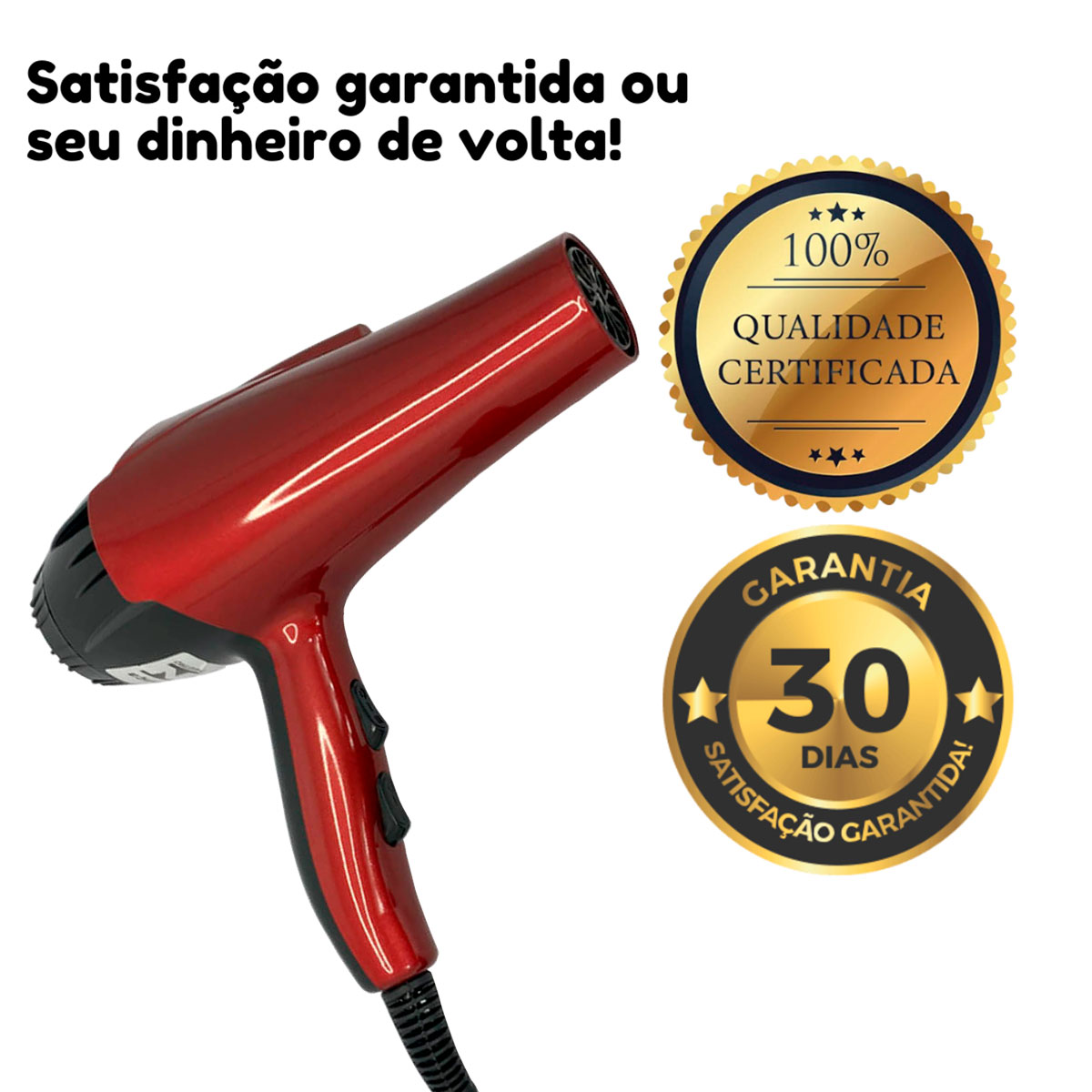 secador de cabelo profissional